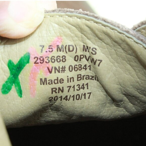 LL Bean Stonington Brown Leather Lace Up Chukka Ankle Desert Boots Size 7.5 M - Picture 8 of 9